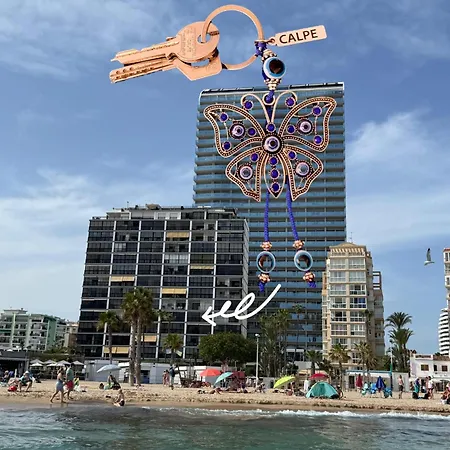 아파트 Moderno Colon Con Vistas Al Mar 칼페